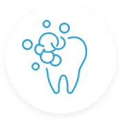 Teeth cleaning at Cura dental